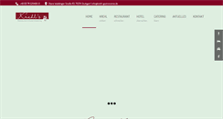 Desktop Screenshot of krehl-gastronomie.de