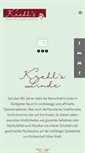 Mobile Screenshot of krehl-gastronomie.de